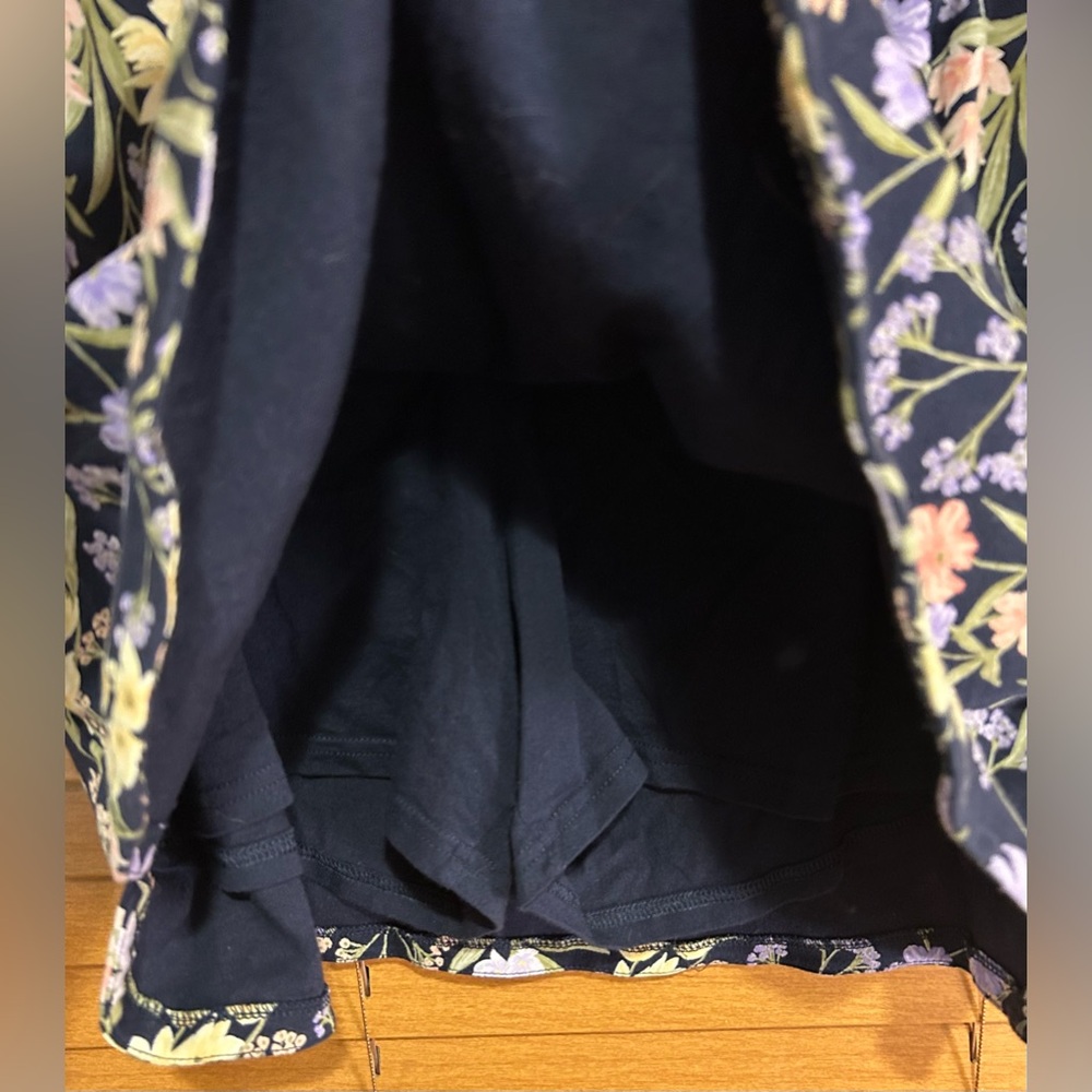 Croft & Barrow Colorful Floral Mini Skort - Picture 3 of 7